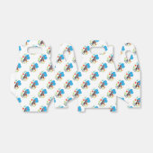 Portugese rooster bedankdoosjes (Uitgevouwen)