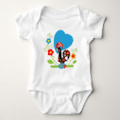 Portugese rooster romper (Voorkant)