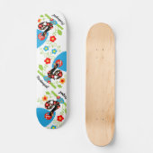 Portugese rooster skateboard (Voorkant)