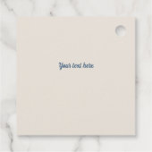 Portugese sardine - bedankjes labels (Achterkant)