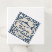 Portugese sardine - bedankjes labels (In situ)