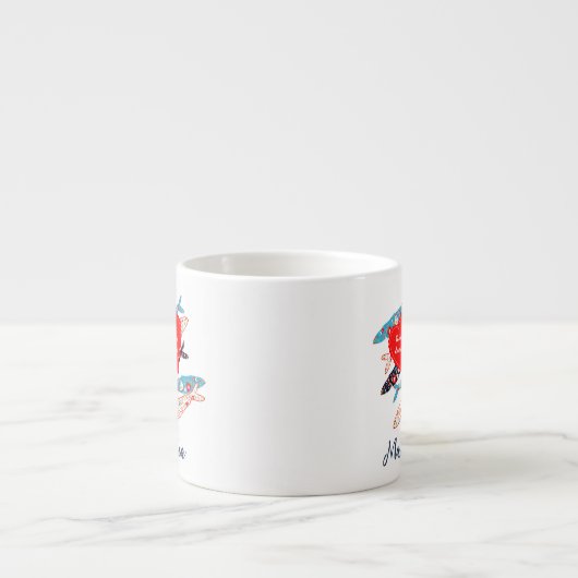 Portugese sardines espresso kop (Voorkant)