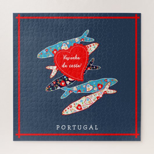 Portugese sardines legpuzzel (Verticaal)