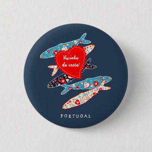 Portugese sardines ronde button 5,7 cm