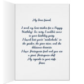 Portugese sardines souvenir kaart (Binnen (Rechts))