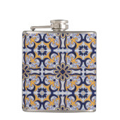 Portugese tegel heupfles (Voorkant)