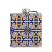 Portugese tegel heupfles (Achterkant)