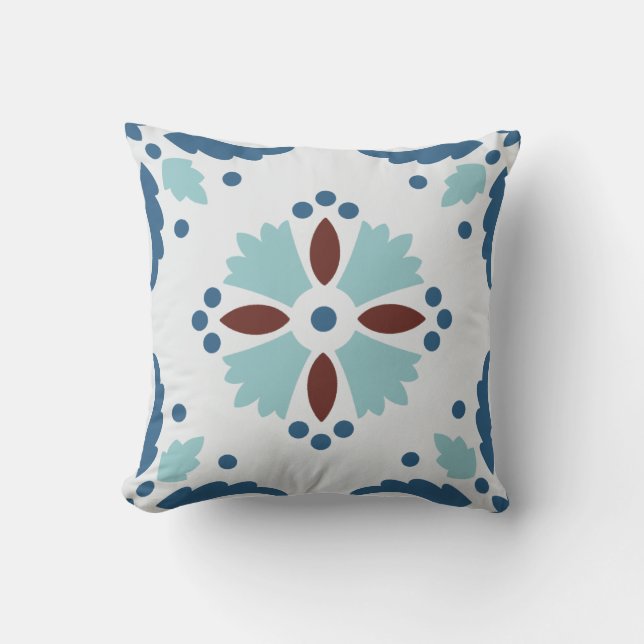 Portugese tegel kussen (Voorkant)