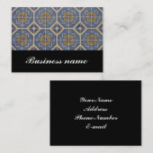 Portugese tegel visitekaartje (Voorkant / Achterkant)