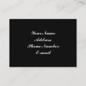 Portugese tegel visitekaartje (Achterkant)