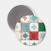 Portugese tegels magneet (Voorkant / Achterkant)