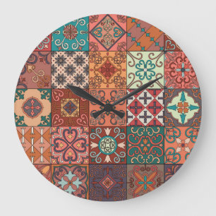 Portugese Tegels: Talavera Style Azulejo. Grote Klok