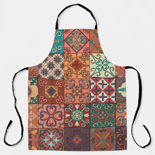 Portugese Tegels: Talavera Style Azulejo. Schort