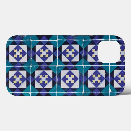 Portugese Tiles - Azulejo Diamond Geometric Case-Mate iPhone Case (Achterkant (horizontaal))