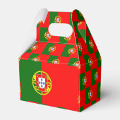 Portugese vlag bedankdoosjes (Voorkant Zijde)