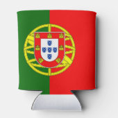 Portugese vlag blikjeskoeler (Achterkant)