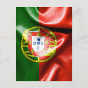 Portugese vlag briefkaart