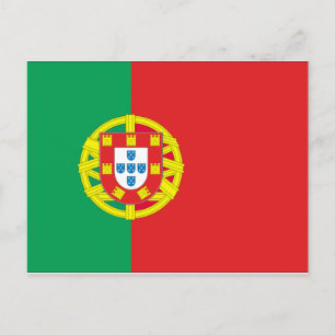 Portugese vlag briefkaart