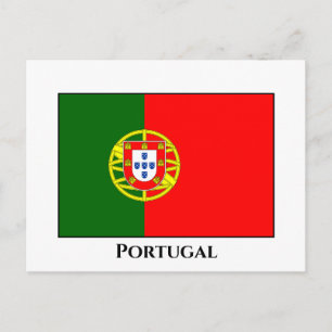 Portugese vlag briefkaart