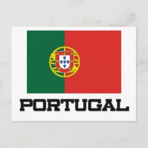 Portugese vlag briefkaart