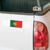 Portugese vlag bumper sticker (Op Truck)