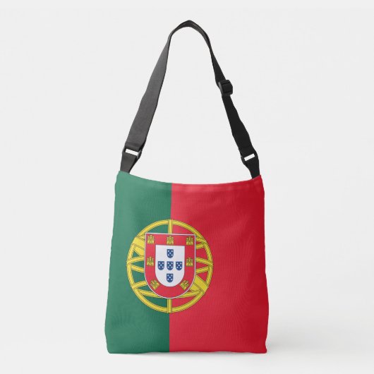 Portugese vlag crossbody tas (Voorkant)