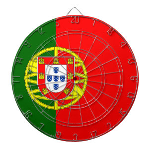 Portugese vlag dartbord