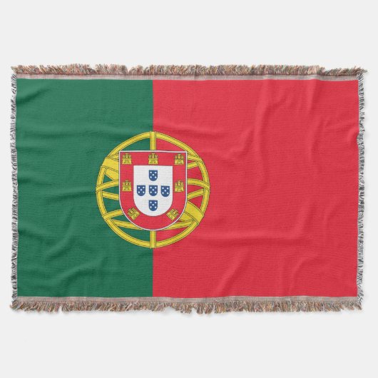 Portugese vlag deken (Voorkant)