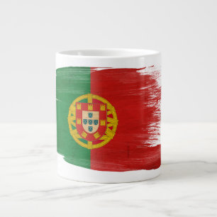 Portugese vlag extra grote beker