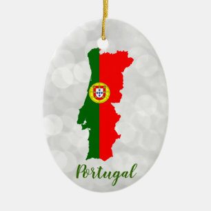 Portugese vlag keramisch ornament