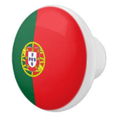 Portugese vlag keramische knop (Rechts)