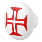 Portugese vlag keramische knop (Rechts)
