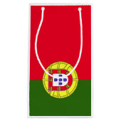 Portugese vlag klein cadeauzakje (Voorkant)