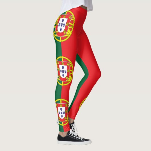 Portugese vlag leggings (Rechts)