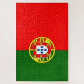 Portugese vlag legpuzzel (Verticaal)