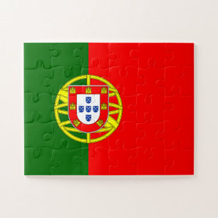 Portugese vlag legpuzzel