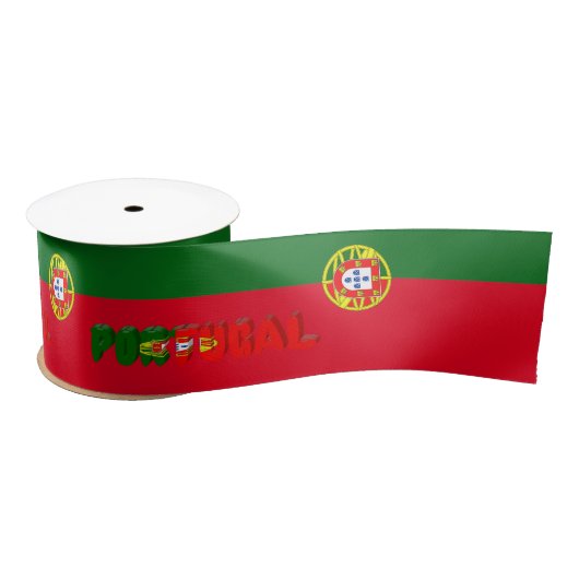 Portugese vlag lint (Spoel)