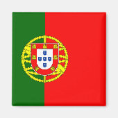 Portugese vlag magneet (Voorkant)