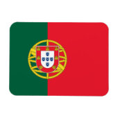 Portugese vlag magneet (Horizontaal)