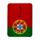 Portugese vlag magneet (Verticaal)