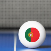 Portugese vlag pingpongballen (Net)