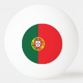Portugese vlag pingpongballen (Achterkant)