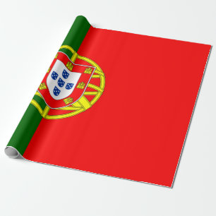 Portugese vlag (Portugal) Cadeaupapier