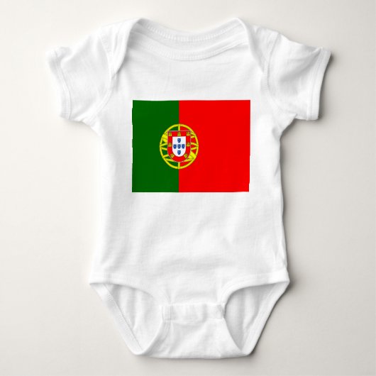 Portugese vlag (Portugal) Romper (Voorkant)