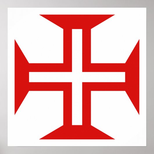 Portugese vlag poster (Voorkant)