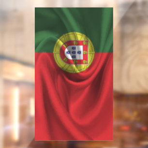 Portugese vlag raamsticker