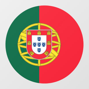 Portugese vlag raamsticker