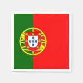 Portugese vlag servet (Voorkant)