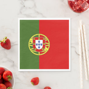 Portugese vlag servet
