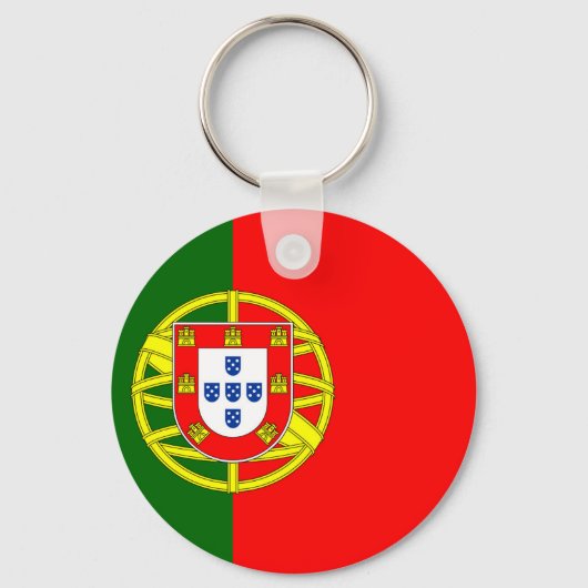 Portugese vlag sleutelhanger (Voorkant)